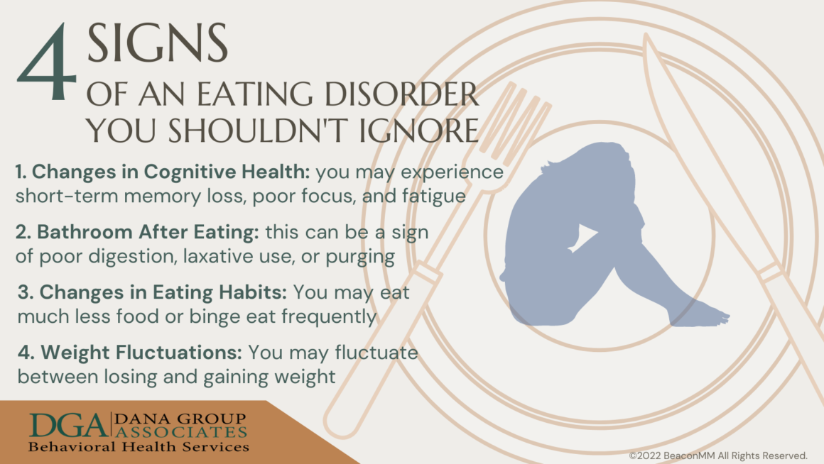 4 Signs of an Eating Disorder You Shouldn't Ignore Infographic