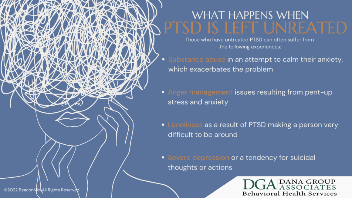 What Happens When PTSD is Left Untreated Infographic
